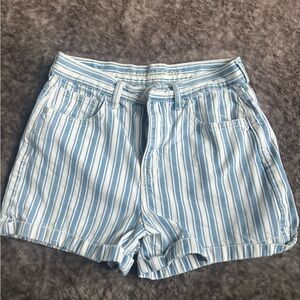 American Eagle striped shorts